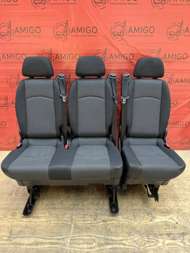 Rear Seats 2+1 bench single seat MERCEDES W639 Vito Tourer Lima Viano comfor RHD