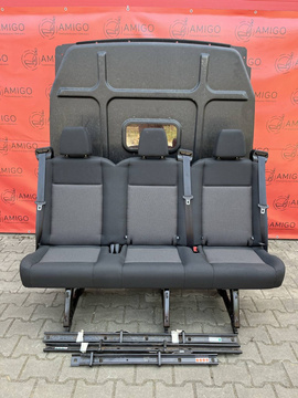 Seat Ford Transit VAN bench triple rear Crew Cab brackets Quadrant