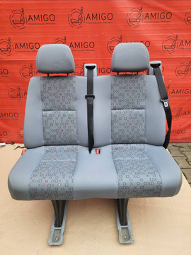 Seat VW Crafter I 2006-2016 rear double bench OX