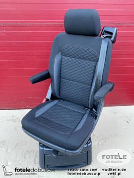 Seat VW T6 T6.1 Multivan Caravelle titan black JOIN swivel rear t5