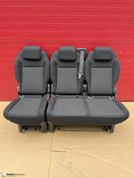 Bench rear triple seat Toyota Proace Verso Traveller Spacetourer Expert Zafira