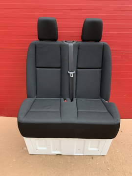 Seat Mercedes Sprinter W907 W910 2018-2025 Bench front double Maturin fabric heated LHD