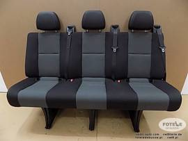 Wide Bench rear triple seat VW Crafter Mercedes Sprinter Isofix NEW AUSTIN