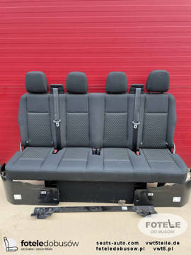Seat Ford Transit MK8 Capitol bench quadruple rear four-seats