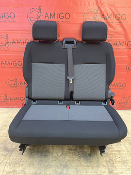 Bench rear double seat belt Vivaro Proace Traveller Spacetourer Expert Dispatch