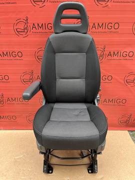 Seat Fiat Ducato 2022-25 Boxer Jumper Relay Movano C Proace Max UK passenger | EU driver seat armrest adjustments