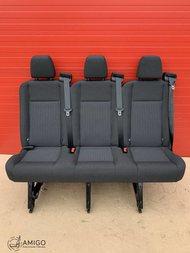 Seat Ford Transit MK8 bench triple rear three-seats V363 Lane isofix
