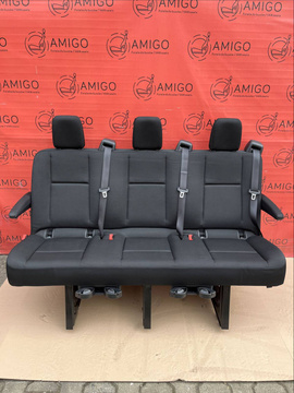 Seat Mercedes Sprinter W907 W910 rear triple bench Maturin isofix armrests