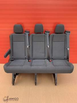Seat Ford Transit MK8 bench triple rear three-seats Lane isofix Adjustable