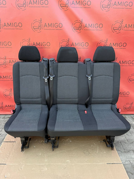 Rear Seat Triple bench single 2+1 MERCEDES W639 Vito Tourer Lima LHD