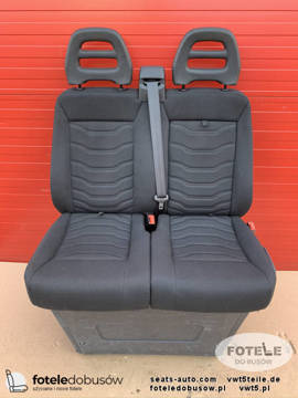 Iveco Daily VI 2014-2022 Seat double front bench cupholder passenger LHD