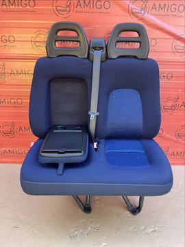 Seat Fiat Ducato Boxer Jumper 2002-2006 double front bench cupholder passenger RHD