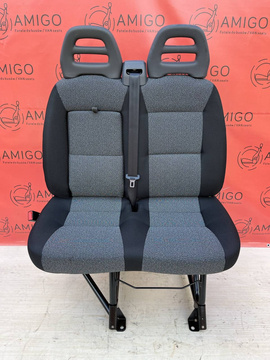 Seat Fiat Ducato Boxer Jumper Relay double front bench cupholder passenger RHD