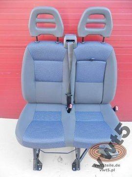Seat Fiat Ducato Boxer Jumper Citroën Relay double front bench passenger LHD