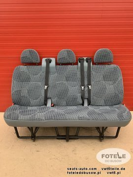 Seat Ford Transit 2006-2013 bench triple rear