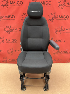 Seat Fiat Ducato 2022-25 Boxer Jumper Relay EU passenger | UK driver seat armrest adjustments