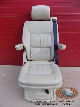 VW T5 Multivan swivel seat, cream