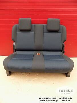 Seat rear bench double kutamo blue VW Caddy MAXI third row NEW!