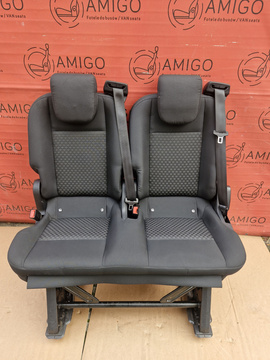 Seat Ford Transit Custom 2013-2023 bench rear seat DOUBLE RHD