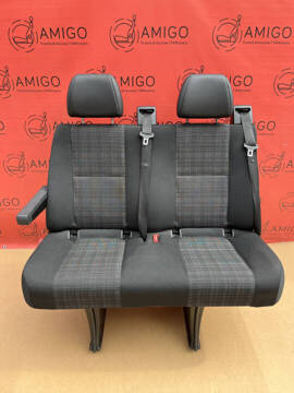 Seat Mercedes Sprinter W906 rear double bench seat with armrest isofix Tunja
