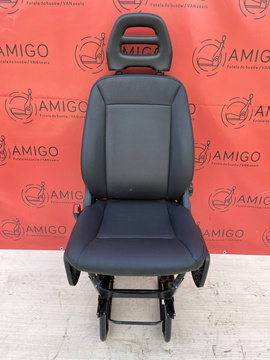 Iveco Daily VI 2014-2022 UK passenger seat | EU driver seat single Faux Leather