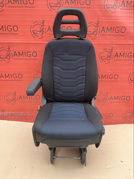 Iveco Daily VI 2014-2024 EU driver UK passenger seat single armrest blue