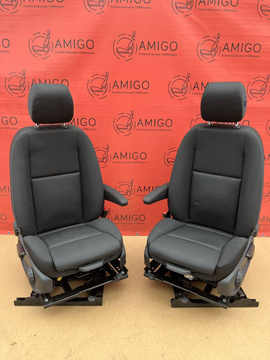 Seats Mercedes Sprinter W907 passenger driver adjustments comfort SWIVEL Maturin W906