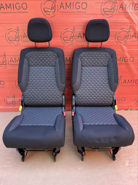 Seats set 3rd row single Berlingo Doblo Combo Partner Rifter ProAce City