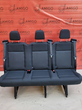 Seat Ford Transit MK8 bench triple rear three-seats V363 Capitol isofix