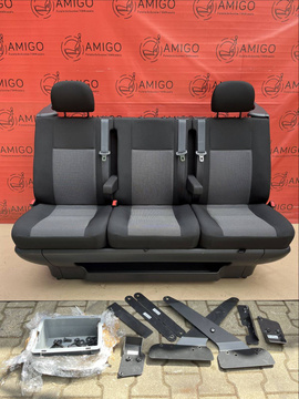 Bench rear triple seat Toyota Proace Traveller Spacetourer Expert Vivaro C