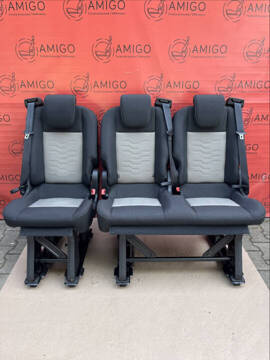 Ford Transit Custom Combi Seat 2+1 Single Seat Bench Seats ECKO Beige