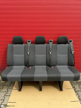 Seat Mercedes Sprinter 906 VW Crafter I 2006-2019 rear triple bench LIMA