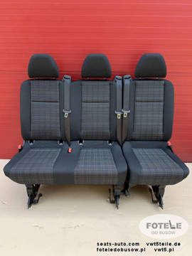 Rear Seats 2+1 bench single seat MERCEDES W447 Vito Tourer Tunja RHD