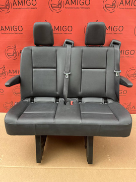Seat Mercedes Sprinter W907 rear double bench Artico isofix armrests