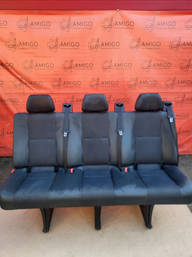 Seat Mercedes Sprinter 906 VW Crafter I 2006-2016 rear triple bench