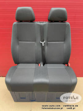 Seat Mercedes Sprinter W906 double passenger bench Leatherette LHD