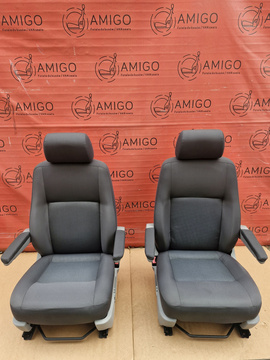 Driver passenger Captain seats seat VW T5 Anthracite DUO Caravelle