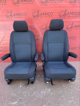 Seat VW T6 T5 front passenger driver SIMORA with base adjustments armrests