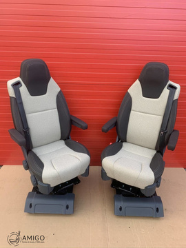 Seats Fiat Ducato Boxer Relay Proace Max Movano C left right swivel driver seat passenger CAMPER HYMER