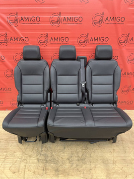 Rear bench seat Traveller Spacetourer Ulysse Zafira Life Vivaro Proace leather