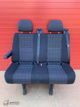 Seat Mercedes Sprinter 906 rear double bench seat with armrest isofix TUNJA